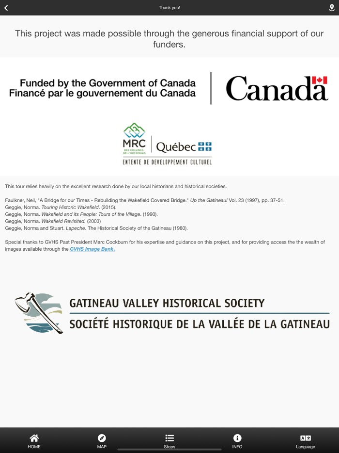 Historic Wakefield historique