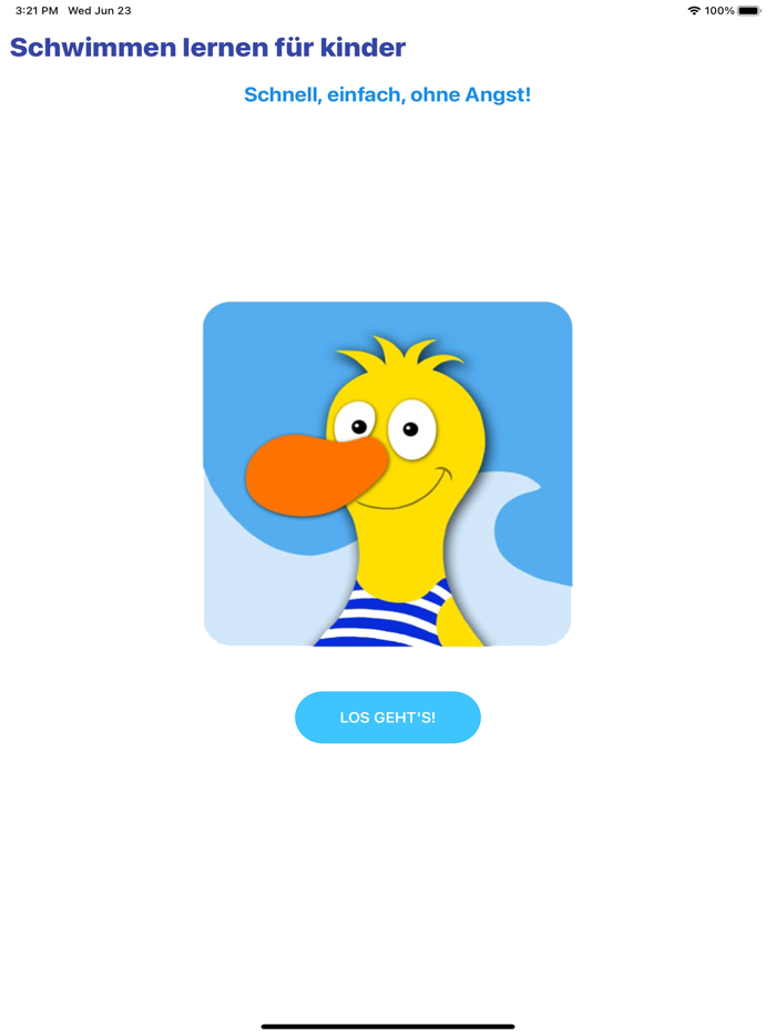 schwimmen-lernen für Anfänger