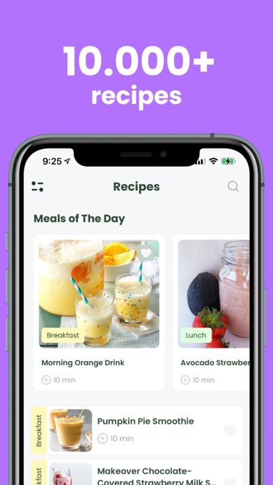 Smoothie Recipes & Diet Screenshot