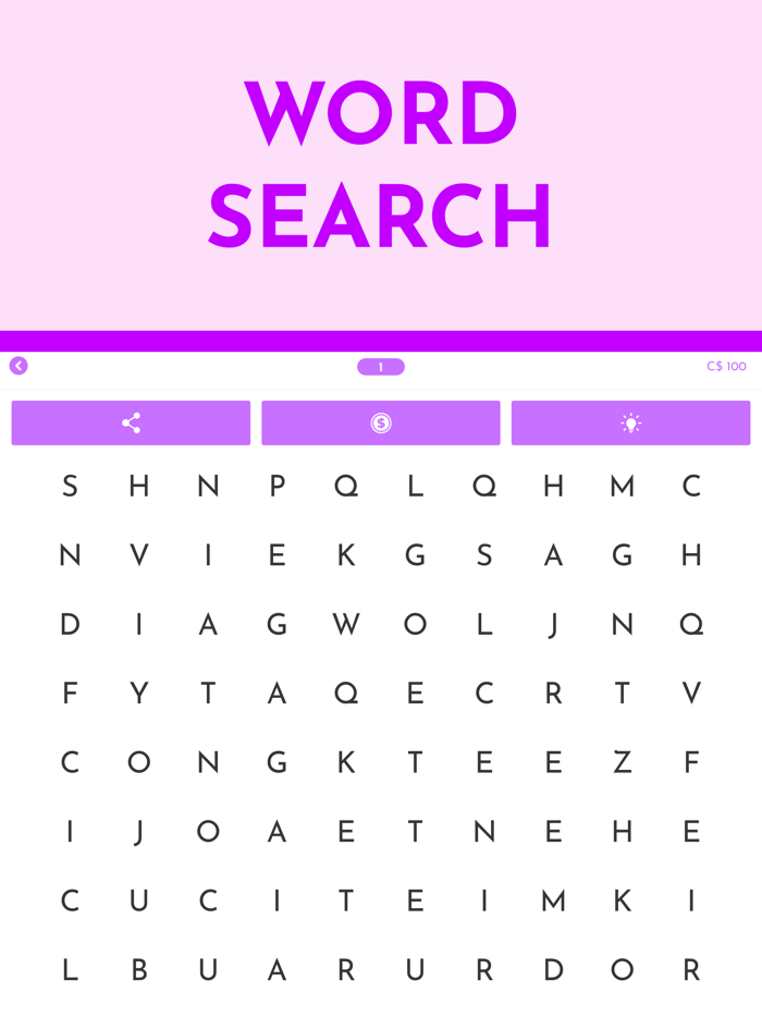 Word Search  Puzzles - Squizy