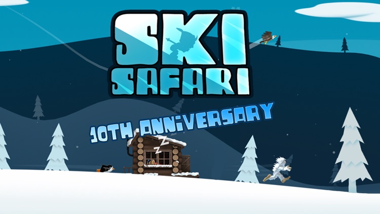 Ski Safari - 10th anniversary screenshot-0