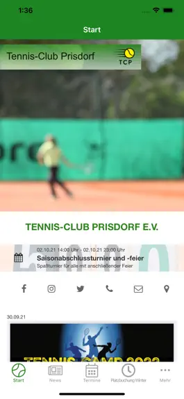 Game screenshot Tennis-Club Prisdorf apk