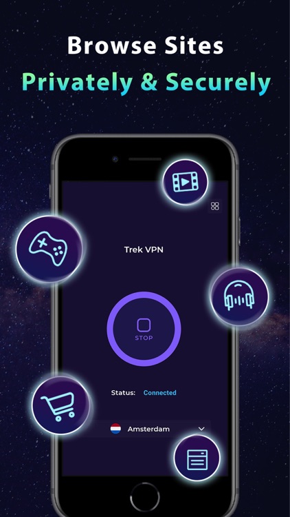 Trek VPN - Secure & Fast Proxy screenshot-4