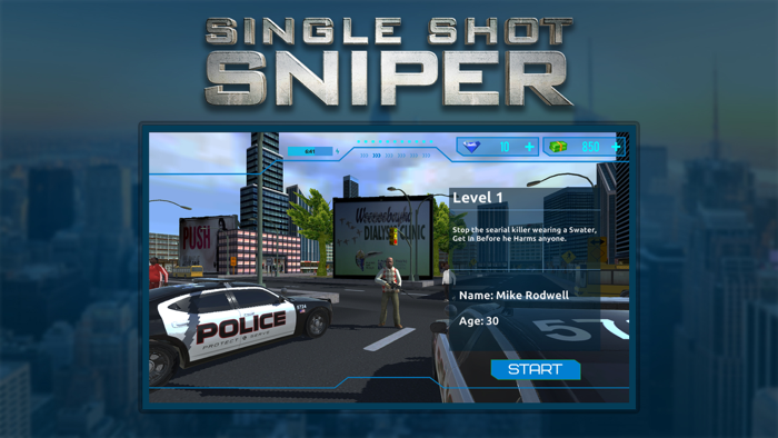 Sniper Shooter 3DMission Game