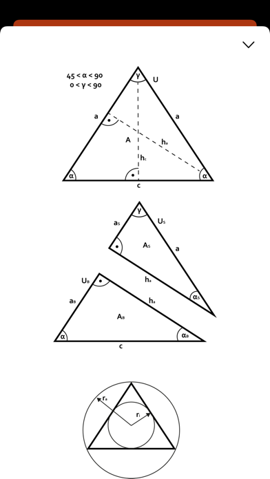 Isosceles Triangle PRO Screenshots