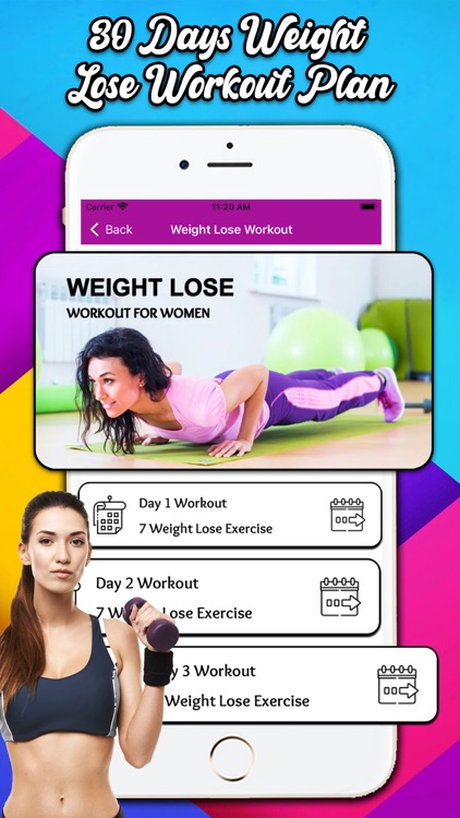 Weight Lose Exercises at Home screenshot-3