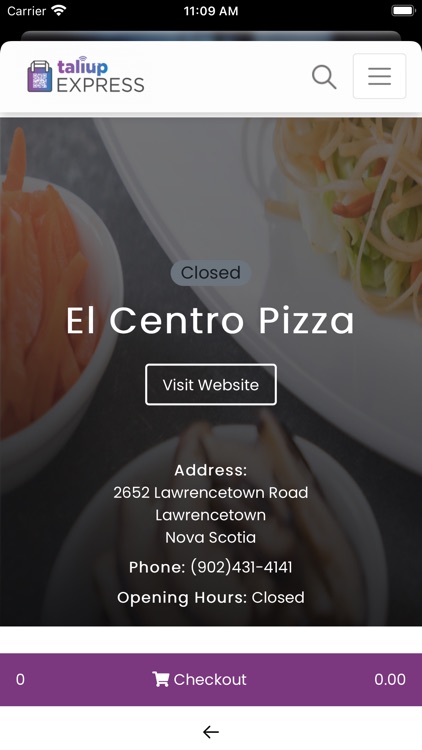 El Centro Pizza