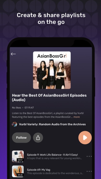 Vurbl: Stream Audio & Podcasts screenshot-6