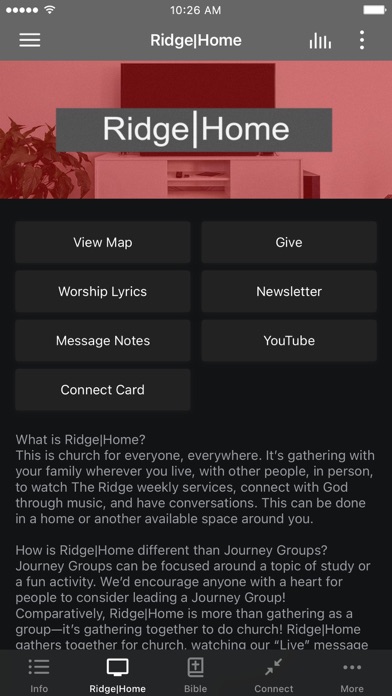 The Ridge Church screenshot 2