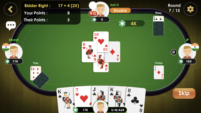 29 card game online play