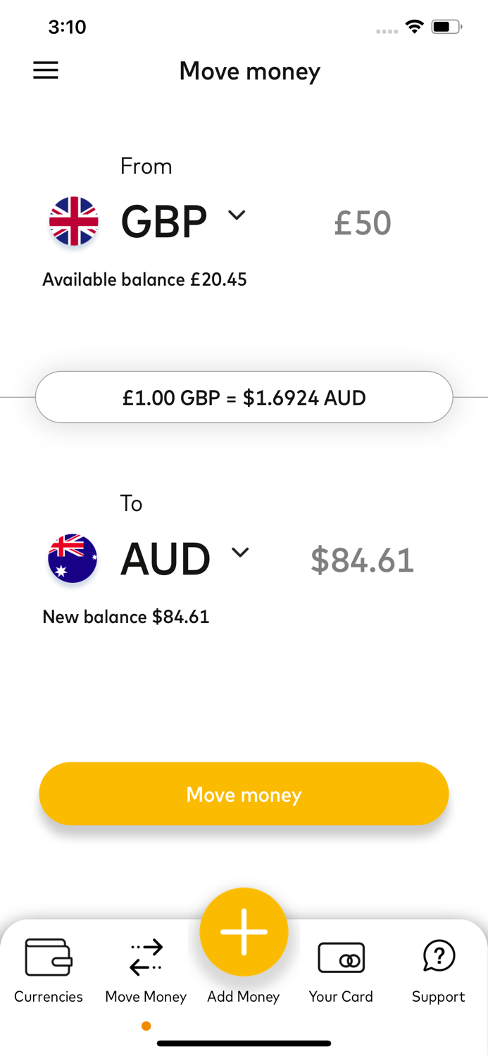 Hays Travel Currency Card