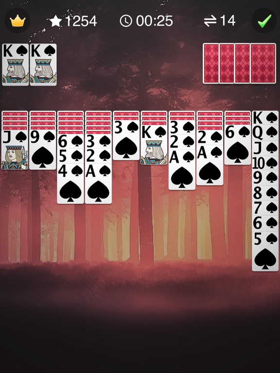 Classic Spider Solitaire Mania screenshot 3