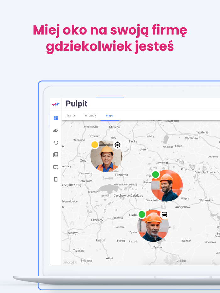 Moniti Terminal RCP dla Firm
