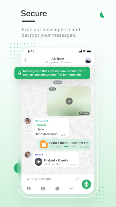 Enigma Messenger screenshot 2