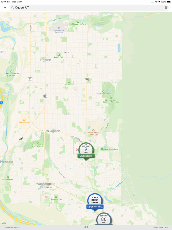 Net Check In - Ogden Clinic