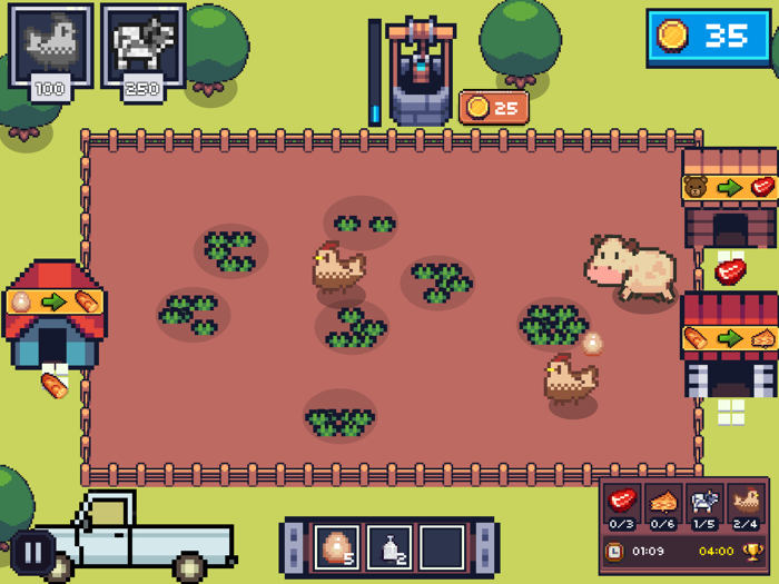 Pixel Crazy Farm