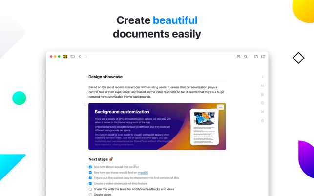 ‎Craft - Docs and Notes Editor Screenshot