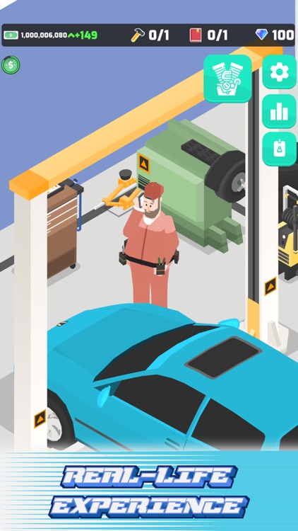 Idle Car Garage Simulator Game screenshot-3