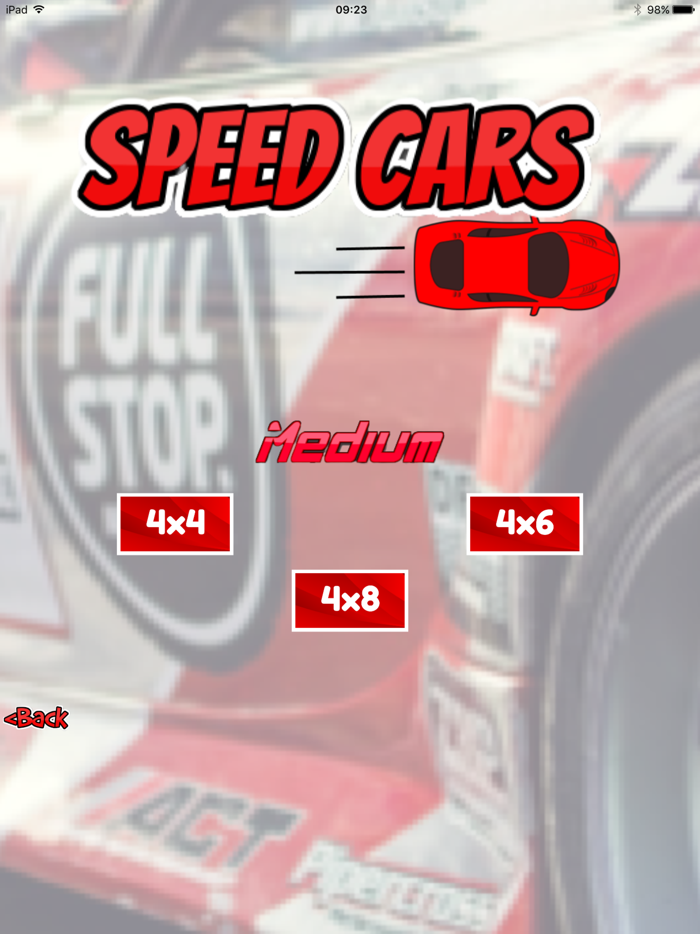 Brain Game - Speed Cars