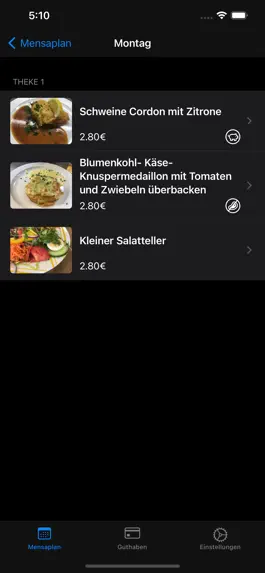 Game screenshot Mensaplan Trier apk