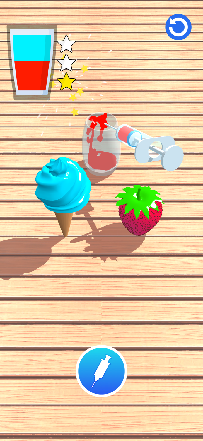 Syringe Liquid Fruit