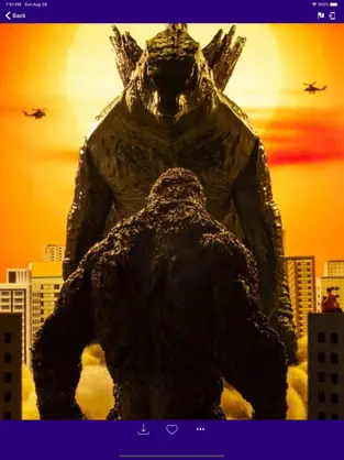 Screenshot 2 Godzilla Wallpaper HD iphone