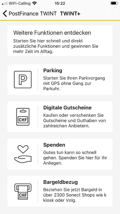 PostFinance TWINT
