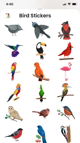 Game screenshot Birds Life Stickers! apk