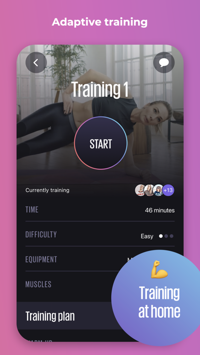 WELPS: тренировки в зале, йога screenshot 3