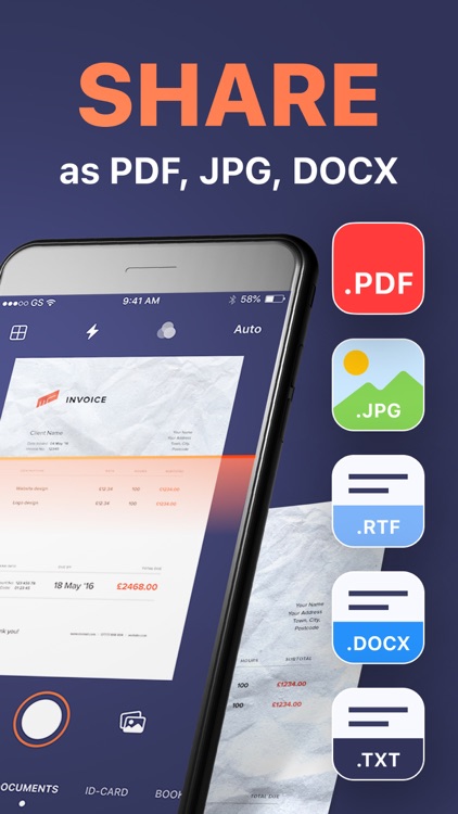 Scanner App - PDF Document Cam