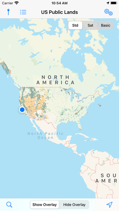US Public Lands Screenshot