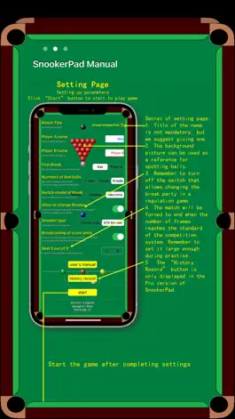 Game screenshot snookerPad-std hack