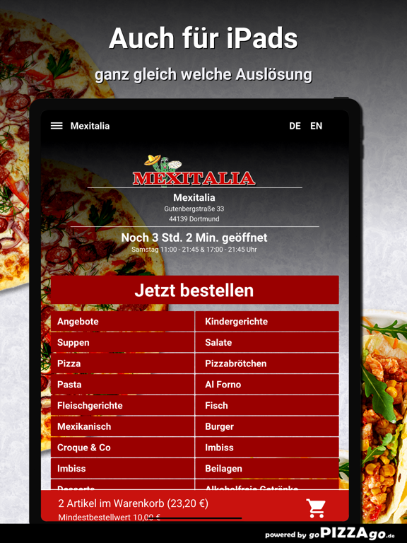 Mexitalia Dortmund screenshot 7