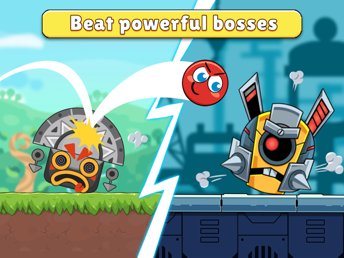Red Bounce Ball Heroes