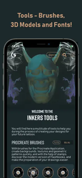 Game screenshot Inkers: The Tattoo reference apk