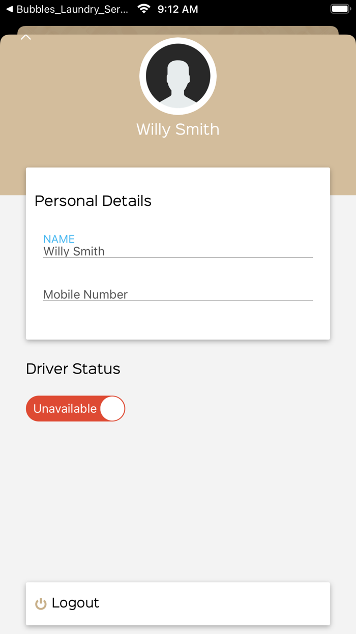 Bubbles Laundry Deliveries