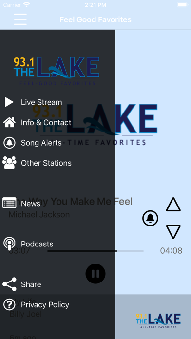 How to cancel & delete 93.1 The LAKE from iphone & ipad 2