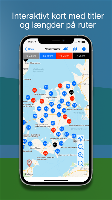 Vandreruter i Danmark screenshot 3