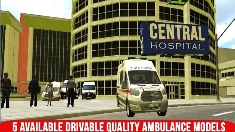 Ambulance Car Simulator 2021 screenshot-8