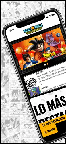 Captura de Pantalla 1 Dragon Ball: App Oficial iphone