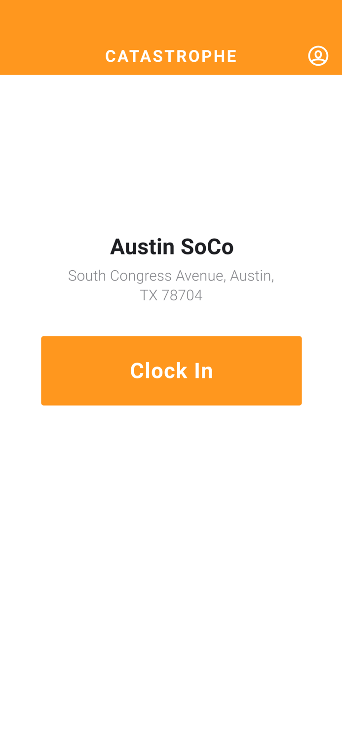 CAT Geofenced Clock In