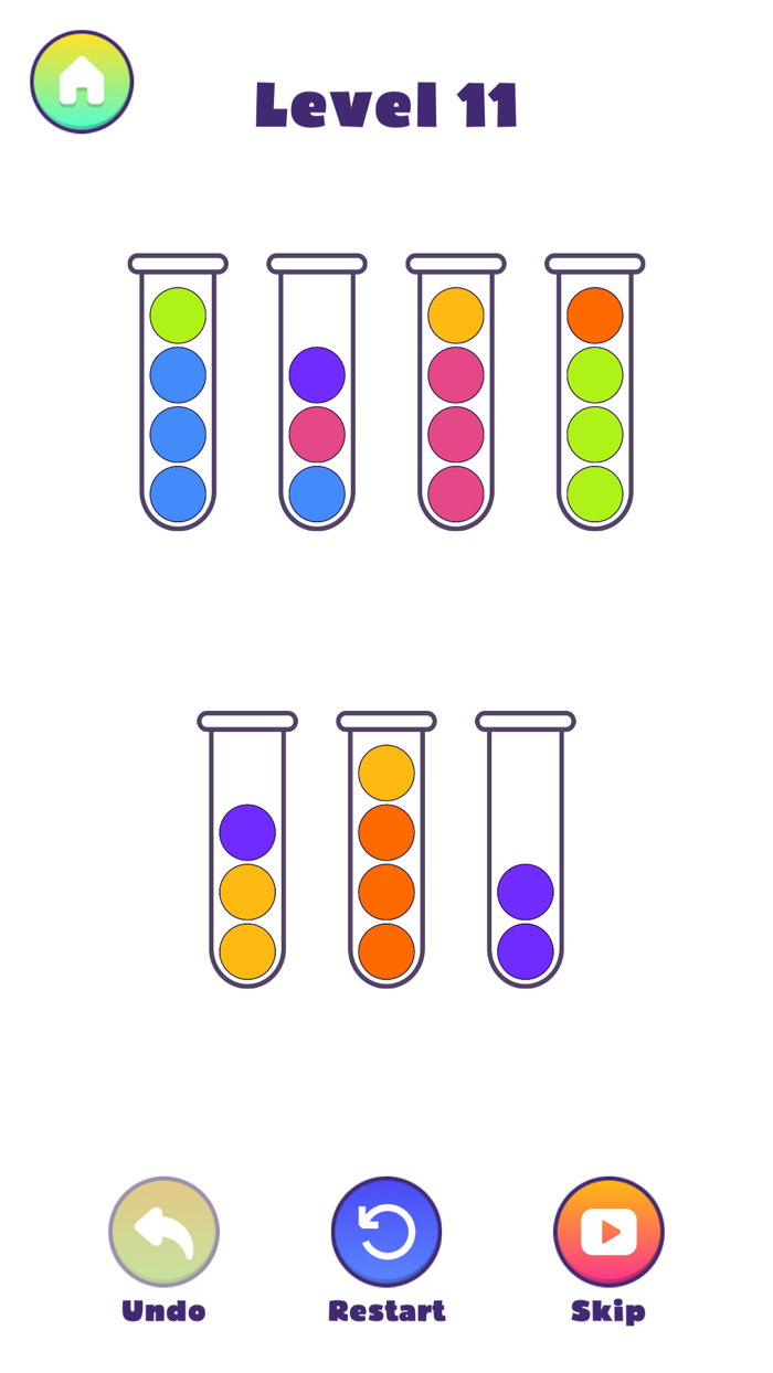 Ball Sort Color Puzzle
