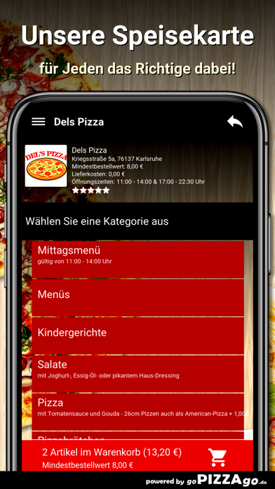 Dels Pizza Karlsruhe screenshot 4