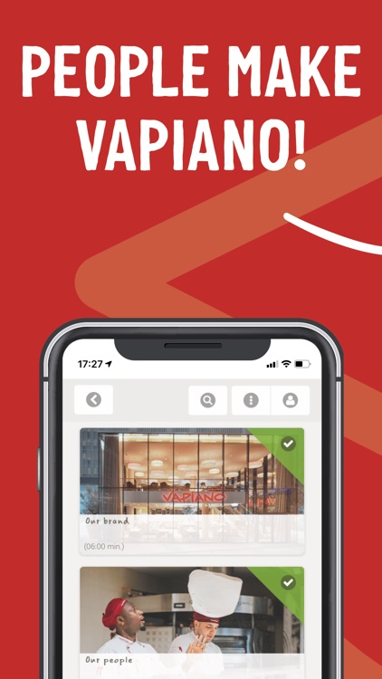 Vapiano Mobile Learning