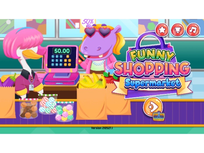 Funny Shopping Supermarket