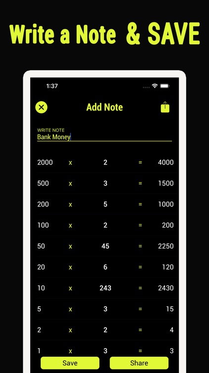 Cash Counter | BankNotes Count screenshot-3