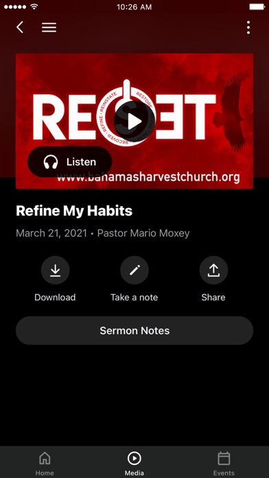 How to cancel & delete Bahamas Harvest Church from iphone & ipad 3