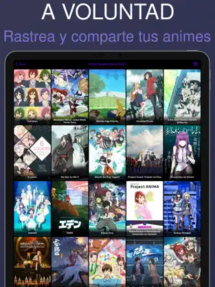 Captura de Pantalla 4 AnimeShon: Anime List Series iphone