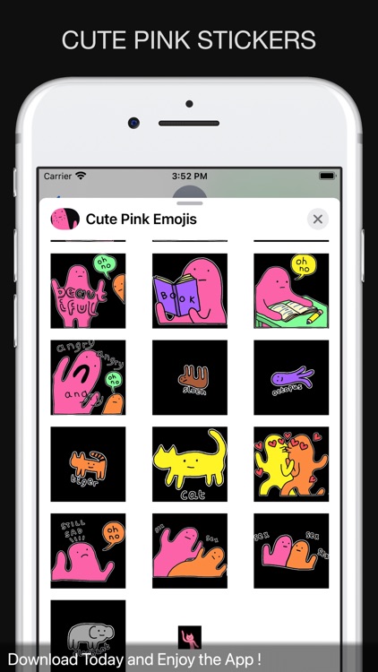 Cute Pink Emojis