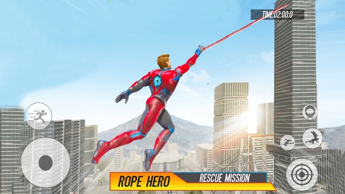 Superhero Flying Robot Boy 2